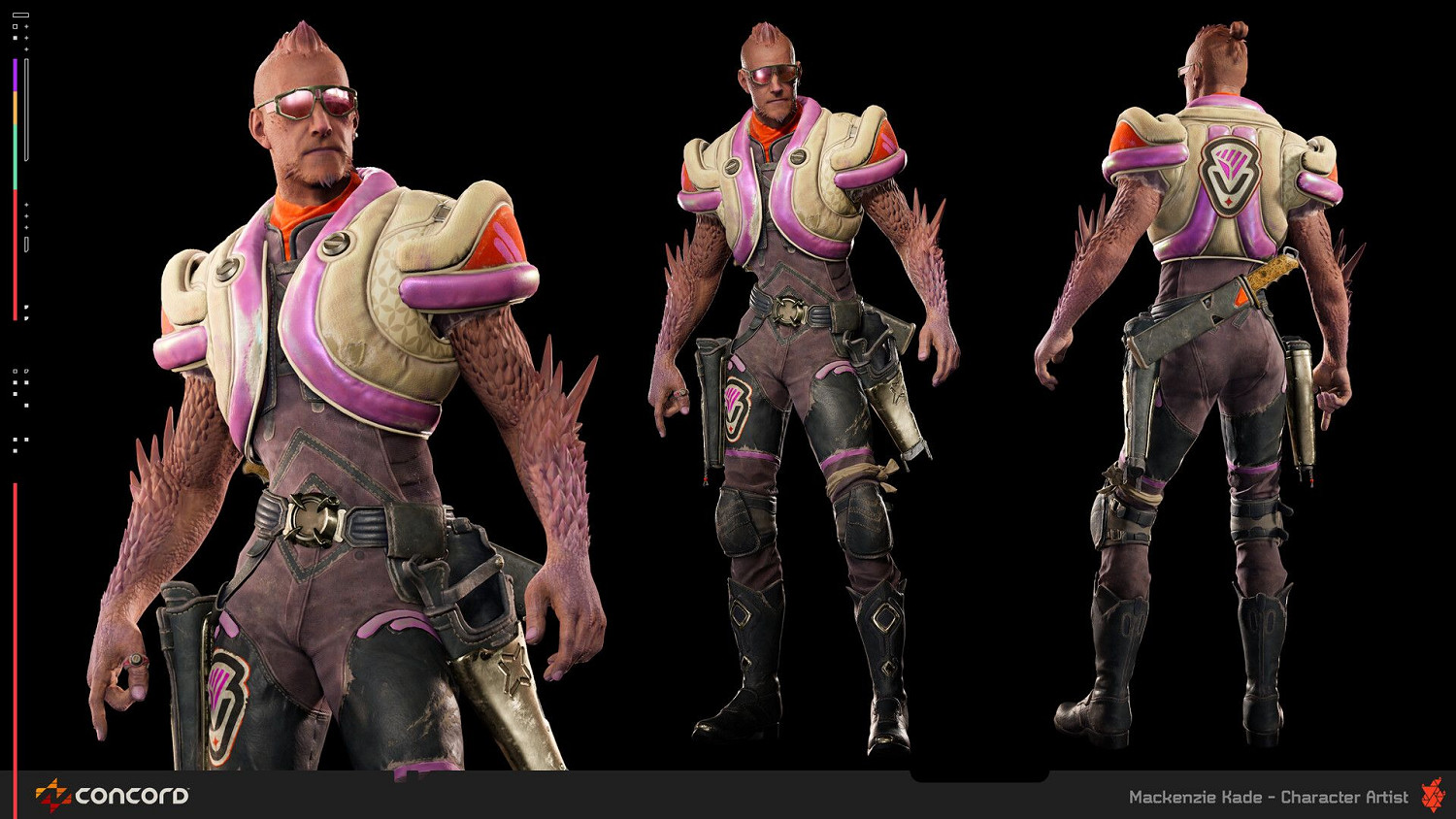 《星鳴特攻》武器、人物建模圖公布 細節精細真實！