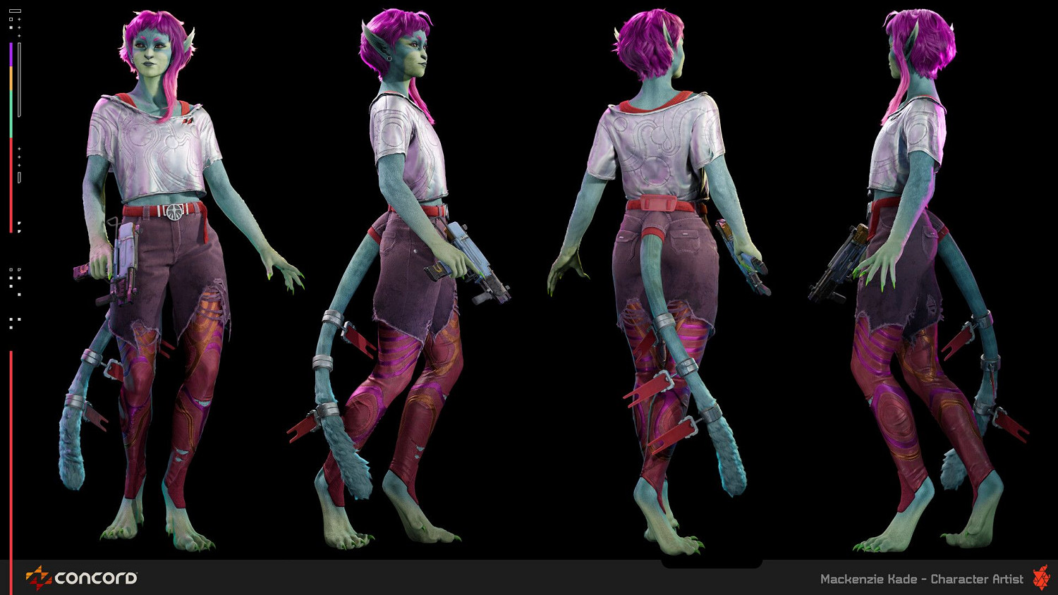 《星鳴特攻》武器、人物建模圖公布 細節精細真實！