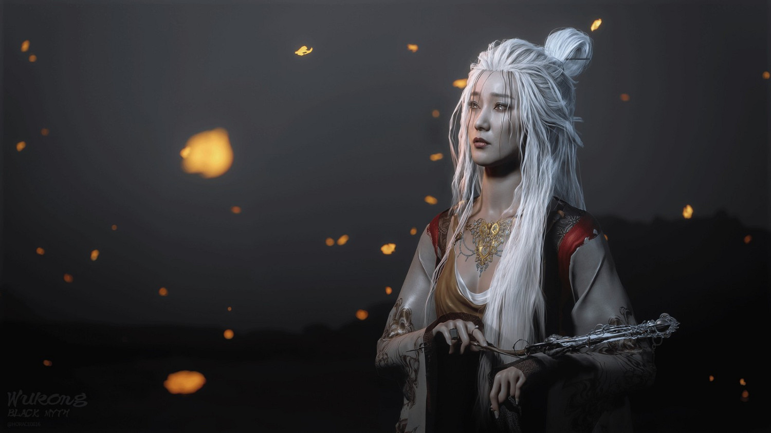 《黑神話》鐵扇公主原畫再惹爭議:美得超脫現實! 《黑神話》鐵扇公主原畫再惹爭議:美得超脫現實!