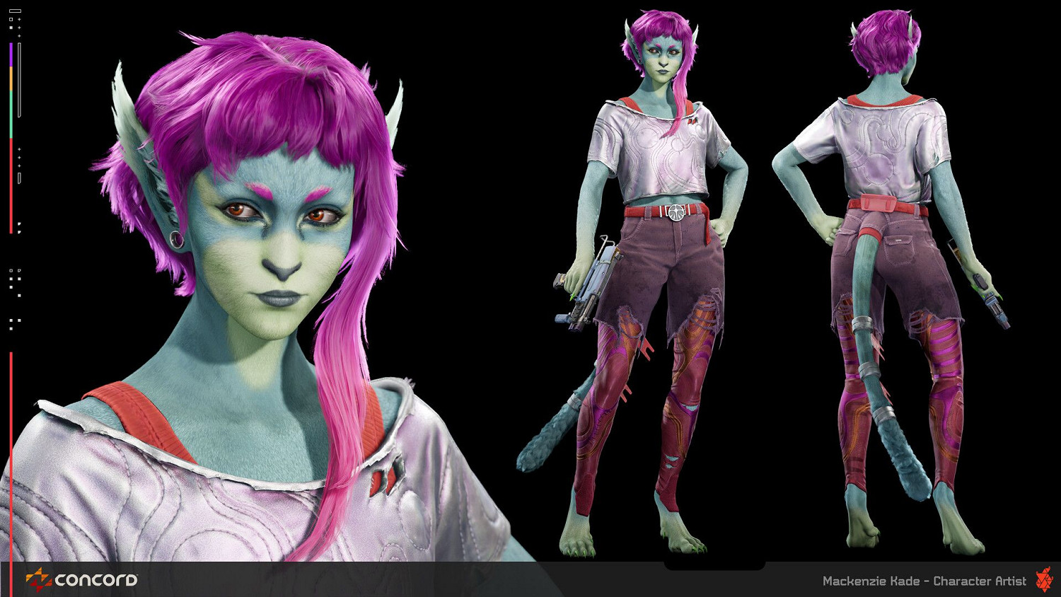 《星鳴特攻》武器、人物建模圖公布 細節精細真實！