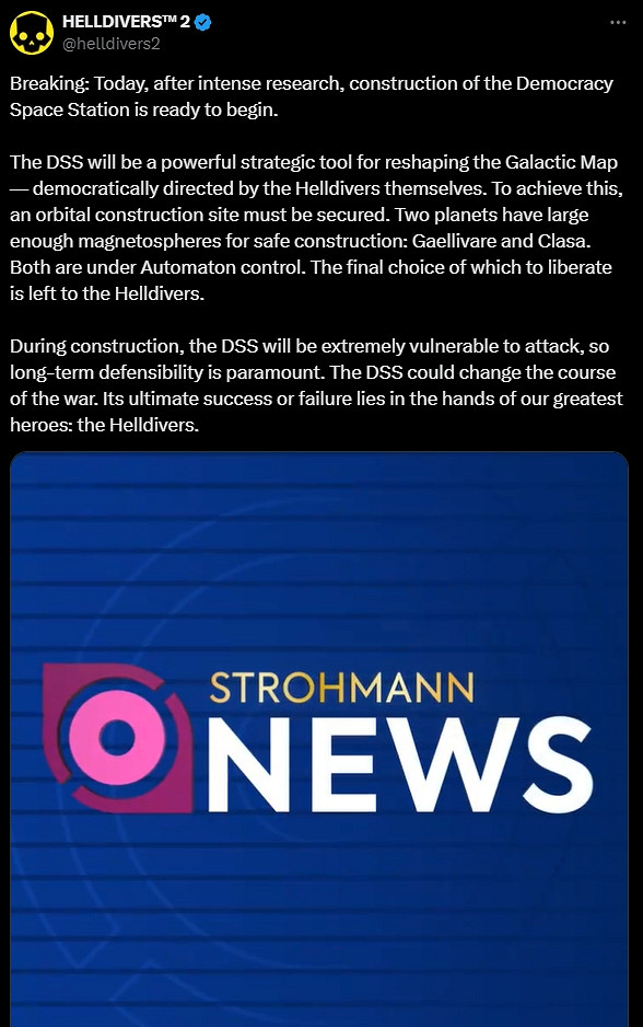 《絕地戰兵2》民主空間站上線！將來有可能改變遊戲玩法！