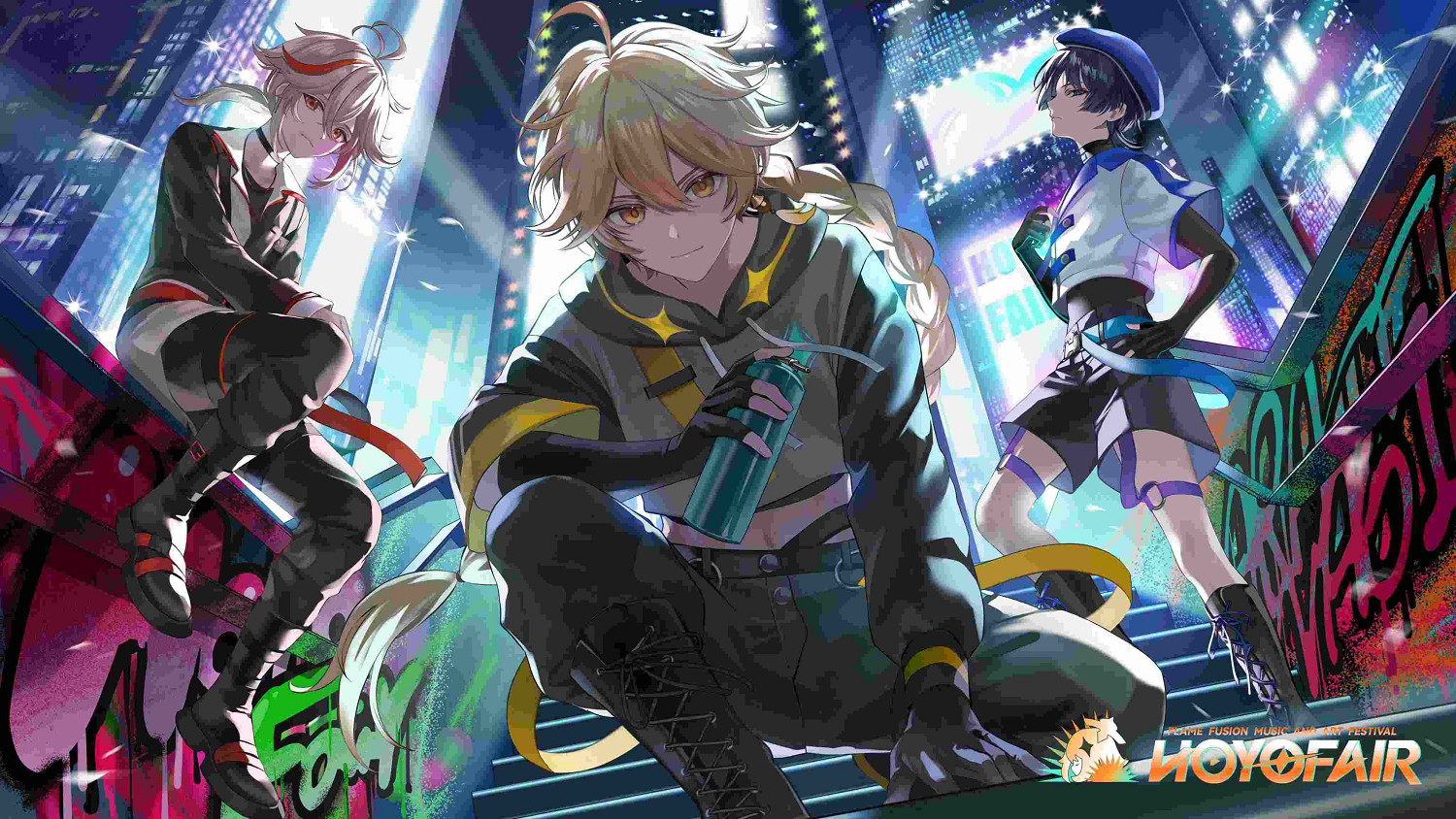 《原神》2024周年慶賀圖片高清