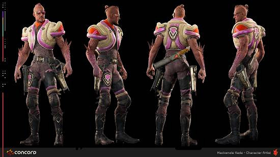 《星鳴特攻》武器、人物建模圖公布 細節精細真實！