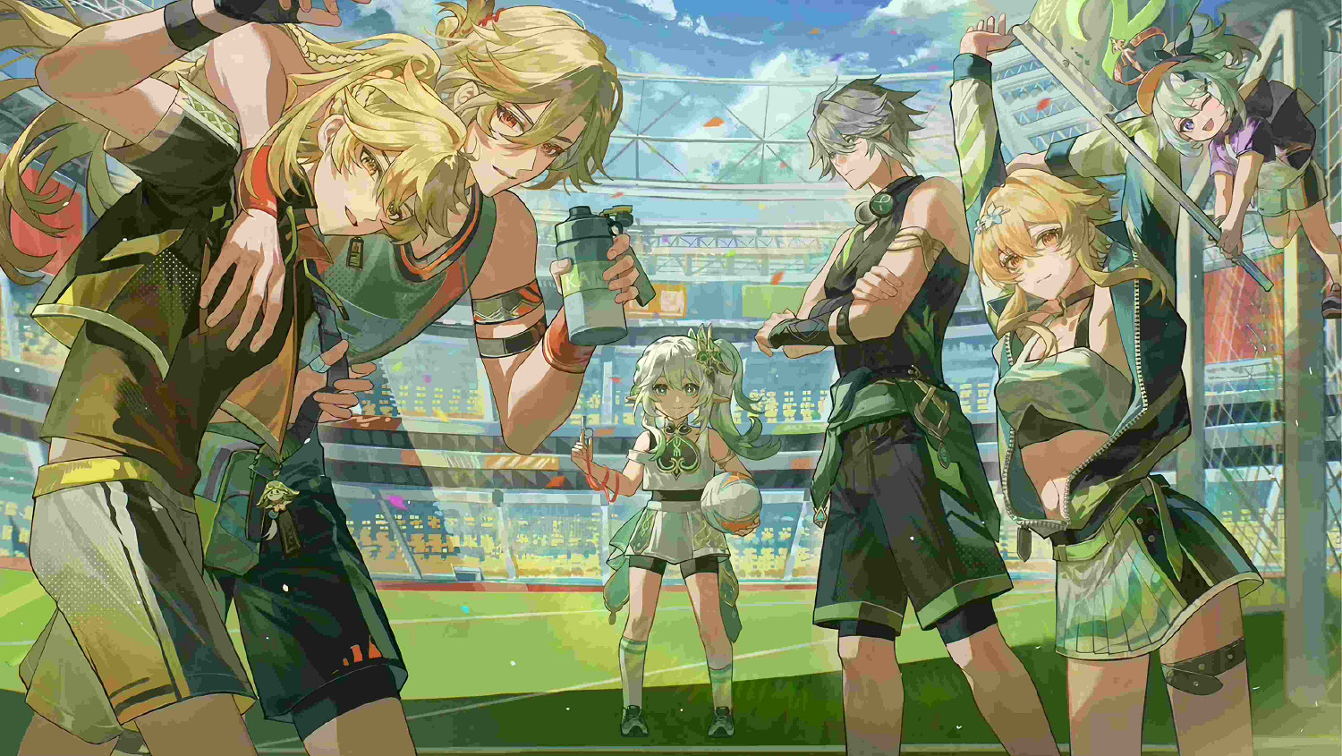 《原神》2024周年慶賀圖片高清