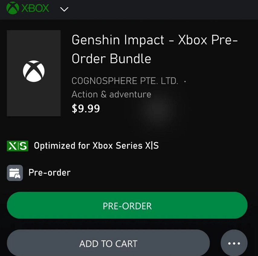 《原神》xbox版本發售時間介紹