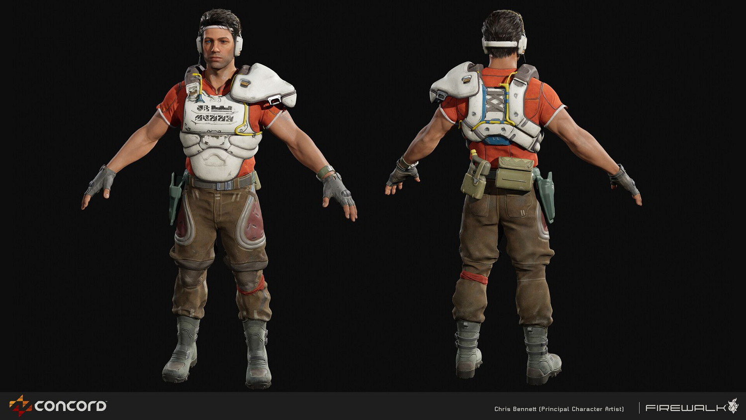 《星鳴特攻》武器、人物建模圖公布 細節精細真實！