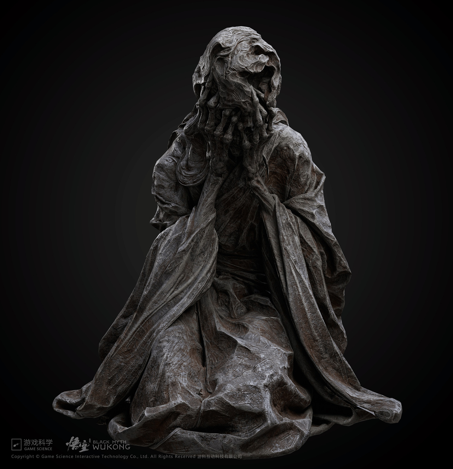 《黑神話:悟空》白骨夫人塑像建模 工藝細膩美翻天 《黑神話:悟空》白骨夫人塑像建模 工藝細膩美翻天