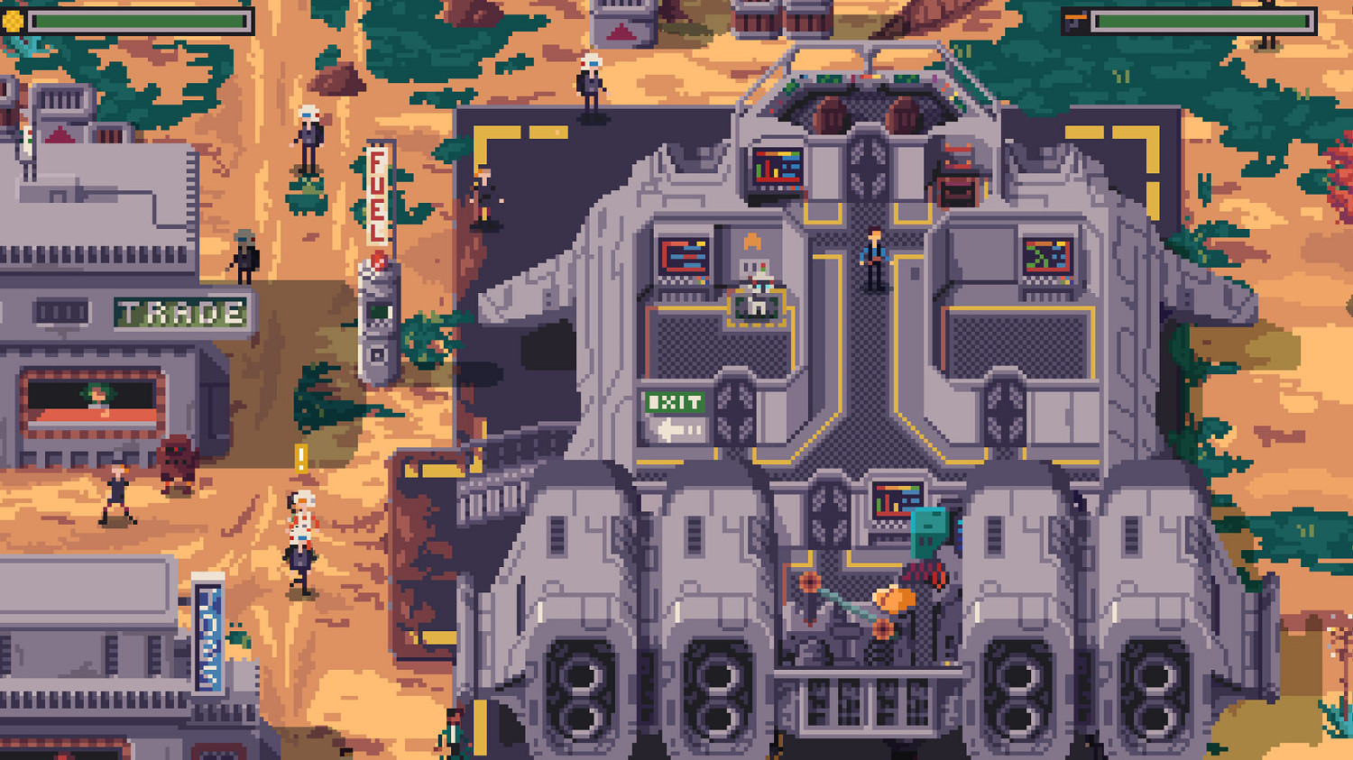 像素風太空沙盒角色扮演遊戲《獵戶座的盡頭》現已上架Steam平台