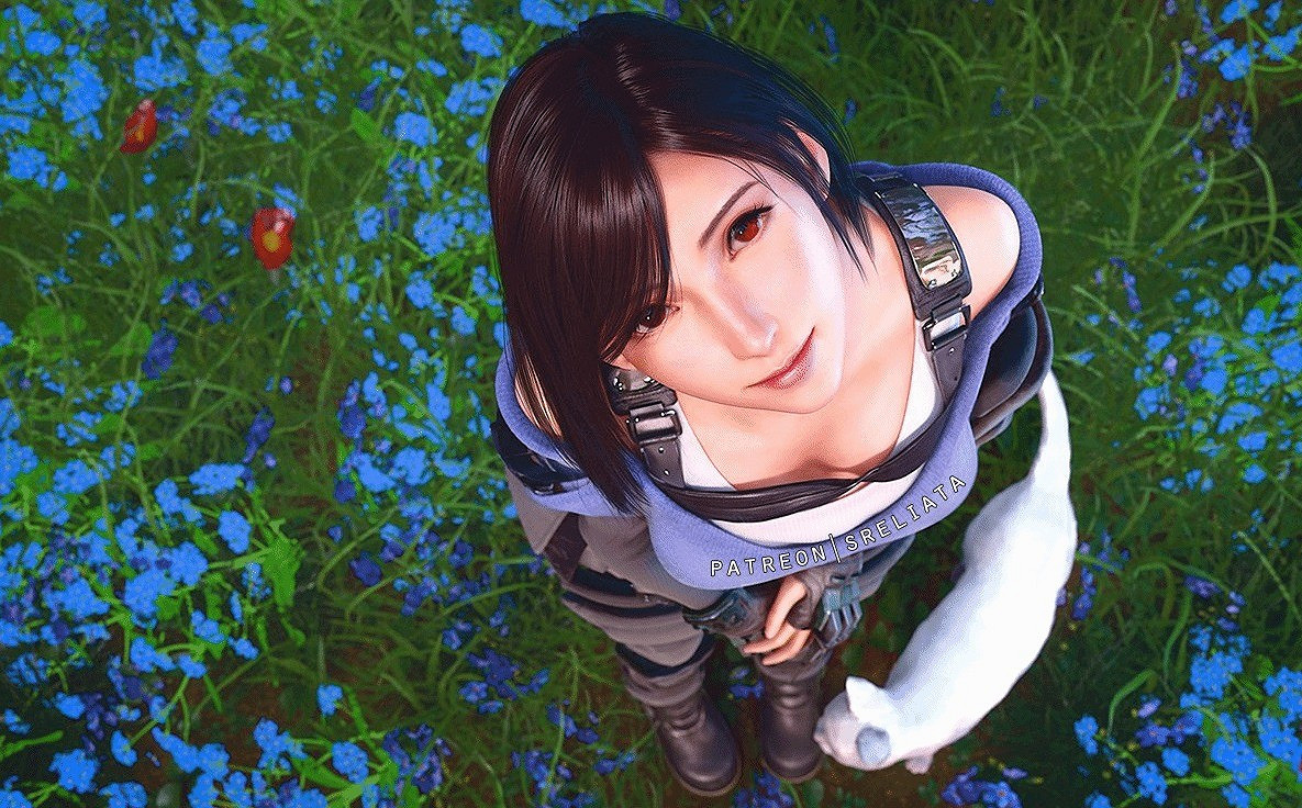 《最終幻想7》蒂法新3D美圖 獨特的惡魔風格邪魅氣質