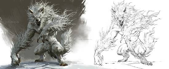 《黑神話》新一批角色原畫欣賞!白毛寅虎似將軍! 《黑神話》新一批角色原畫欣賞!白毛寅虎似將軍!