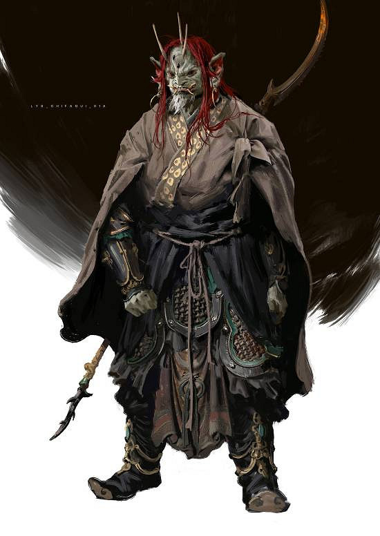 《黑神話》新一批角色原畫欣賞!白毛寅虎似將軍! 《黑神話》新一批角色原畫欣賞!白毛寅虎似將軍!