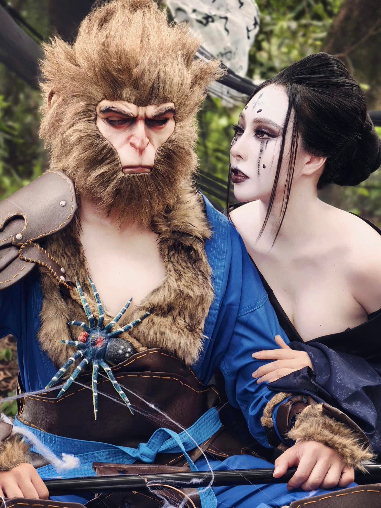 越南小姐姐COS《黑神話》蜘蛛精四妹 誘惑力拉滿了! 越南小姐姐COS《黑神話》蜘蛛精四妹 誘惑力拉滿了!