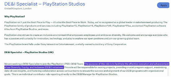 索尼頭鐵操作：擴招DEI人士！《星鳴》還是沒虧夠！