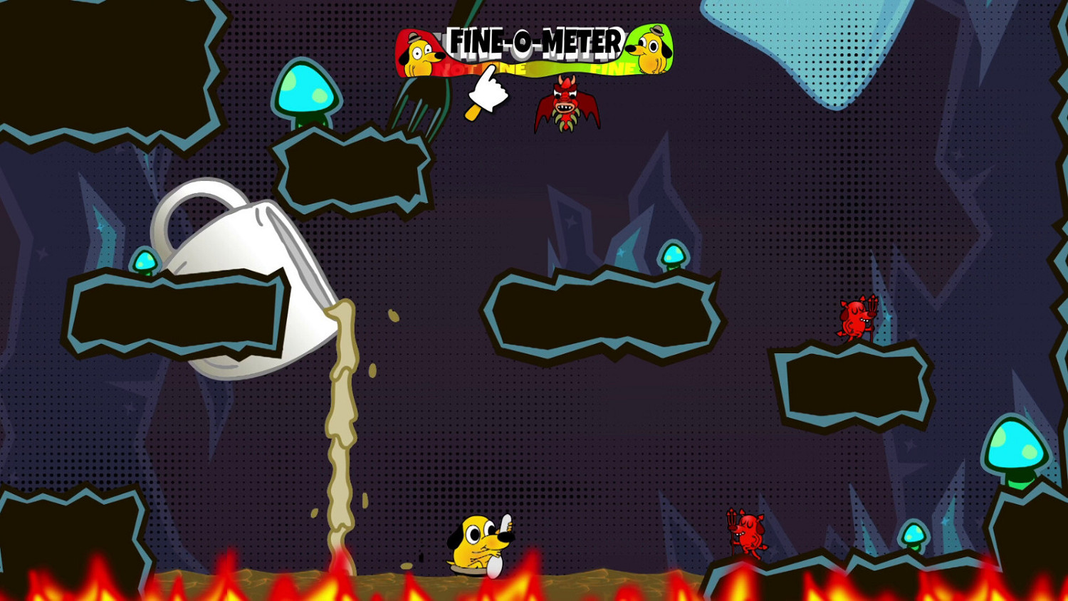 平台遊戲《This Is Fine: Maximum Cope》Steam頁面開放 不支援中文 平台遊戲《This Is Fine: Maximum Cope》Steam頁面開放 不支援中文