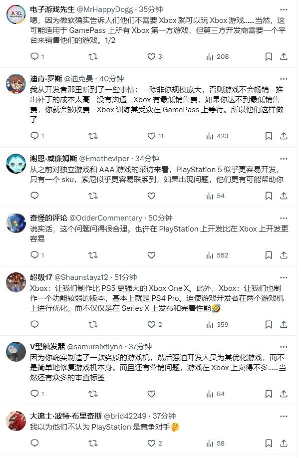 微軟開始“靈魂”拷問:為啥你們為PS5開發遊戲 略過Xbox? 微軟開始“靈魂”拷問:為啥你們為PS5開發遊戲 略過Xbox?