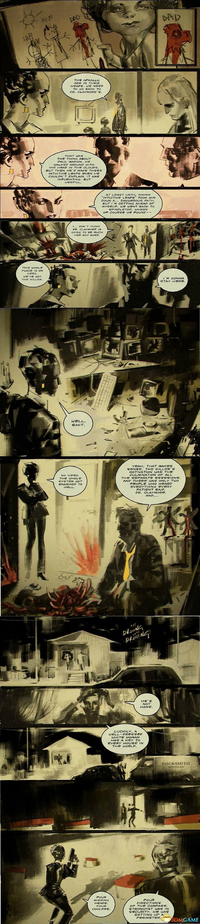 這詭異的畫風我也是跪了!《逃生》官方漫畫出爐 這詭異的畫風我也是跪了!《逃生》官方漫畫出爐