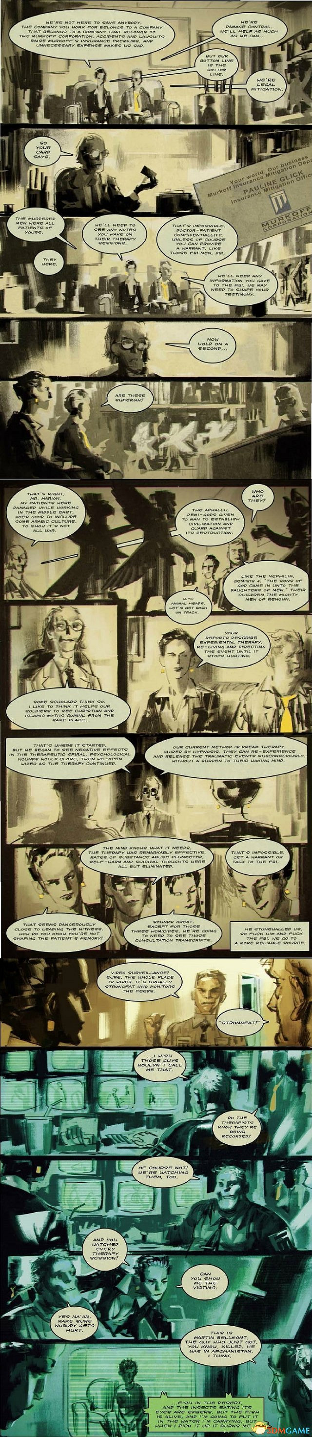 恐怖作《逃生》官方漫畫出爐 魔性畫風實在太詭異 恐怖作《逃生》官方漫畫出爐 魔性畫風實在太詭異