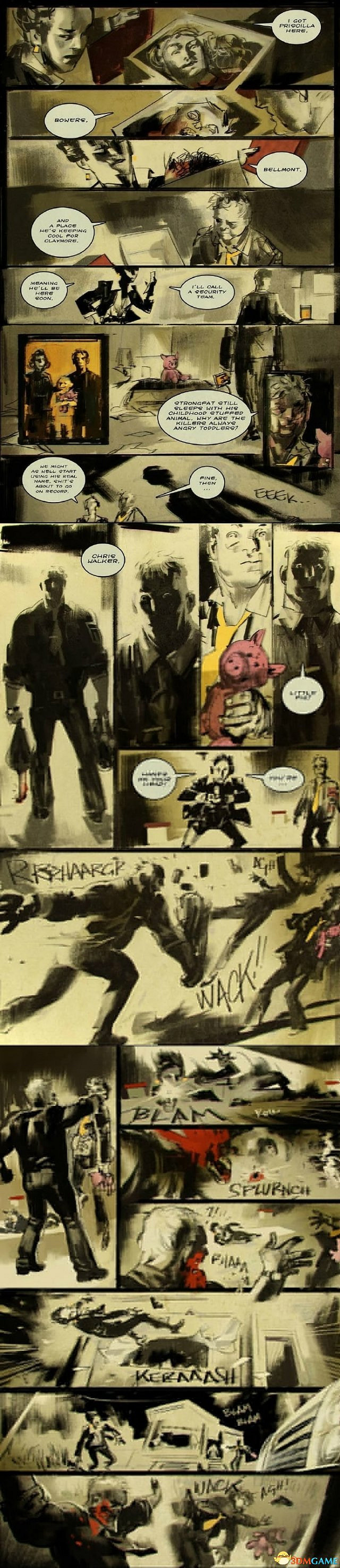 恐怖作《逃生》官方漫畫出爐 魔性畫風實在太詭異 恐怖作《逃生》官方漫畫出爐 魔性畫風實在太詭異