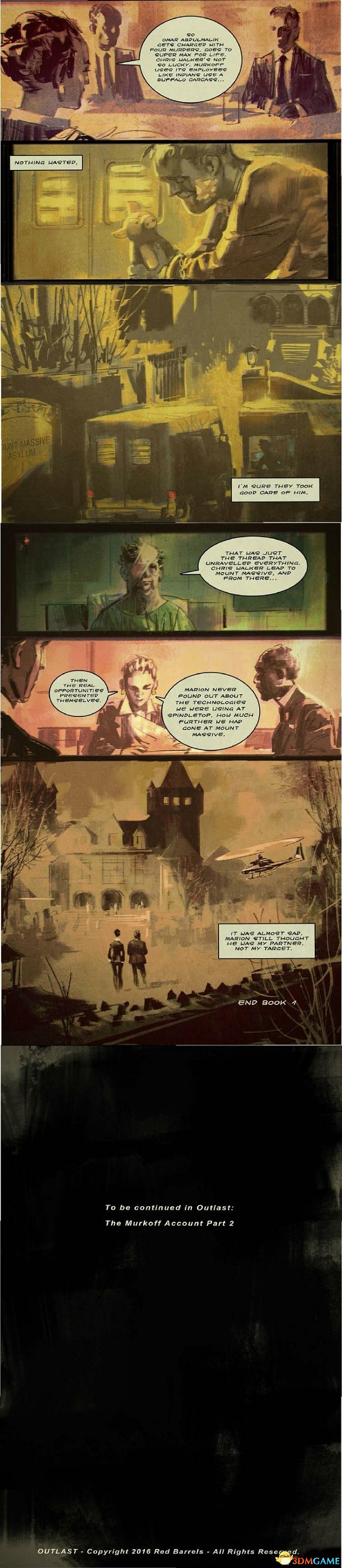 這詭異的畫風我也是跪了!《逃生》官方漫畫出爐 這詭異的畫風我也是跪了!《逃生》官方漫畫出爐