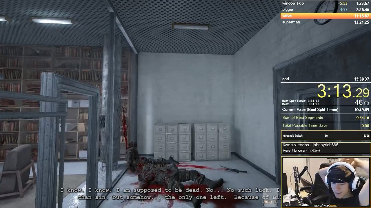 比遊戲還嚇人!國外大神蒙眼10分鐘通關《逃生》 比遊戲還嚇人!國外大神蒙眼10分鐘通關《逃生》