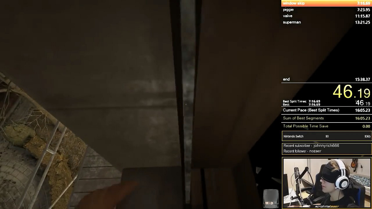 比遊戲還嚇人!國外大神蒙眼10分鐘通關《逃生》 比遊戲還嚇人!國外大神蒙眼10分鐘通關《逃生》