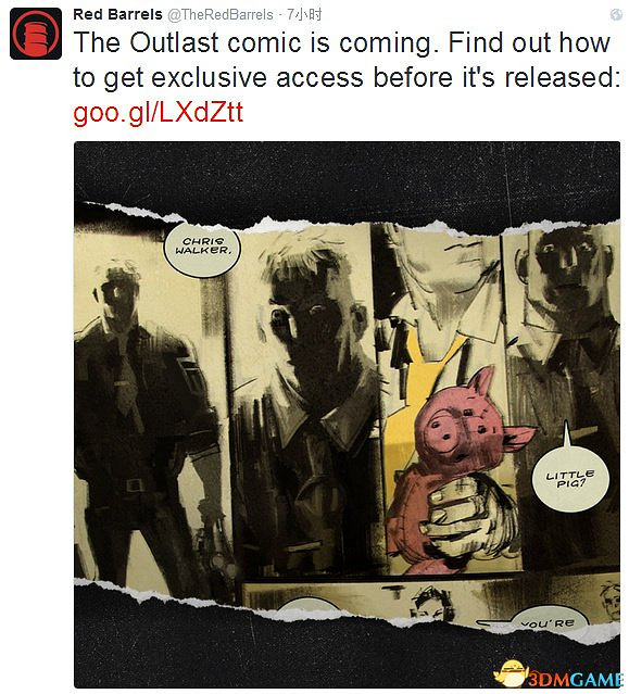 揭露黑暗背後的秘密!恐怖遊戲《逃生》漫畫公布 揭露黑暗背後的秘密!恐怖遊戲《逃生》漫畫公布