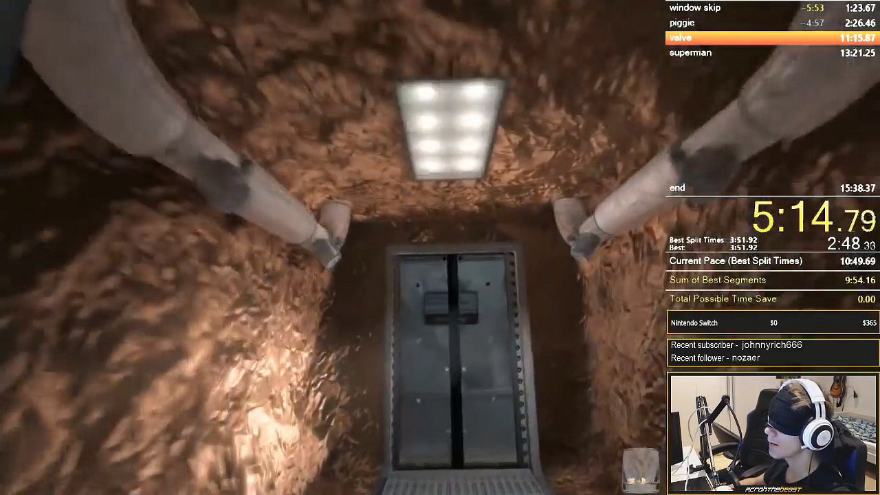 比遊戲還嚇人!國外大神蒙眼10分鐘通關《逃生》 比遊戲還嚇人!國外大神蒙眼10分鐘通關《逃生》