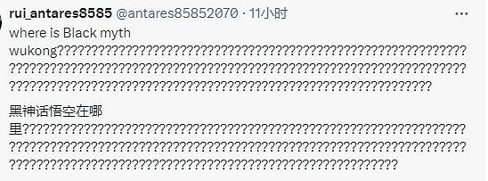 金搖桿獎提名公布後遭國外玩家質問:怎麽沒有黑神話 金搖桿獎提名公布後遭國外玩家質問:怎麽沒有黑神話