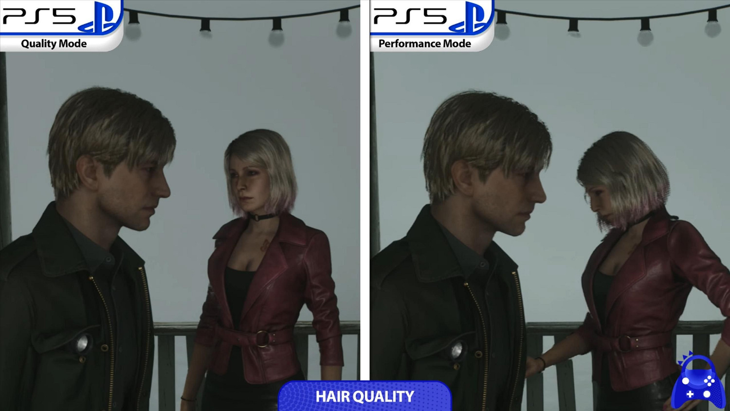 PS5《沉默之丘2重製版》品質vs性能模式表現:對比顯著 PS5《沉默之丘2重製版》品質vs性能模式表現:對比顯著