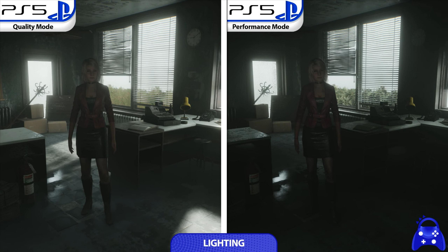 PS5《沉默之丘2重製版》品質vs性能模式表現:對比顯著 PS5《沉默之丘2重製版》品質vs性能模式表現:對比顯著