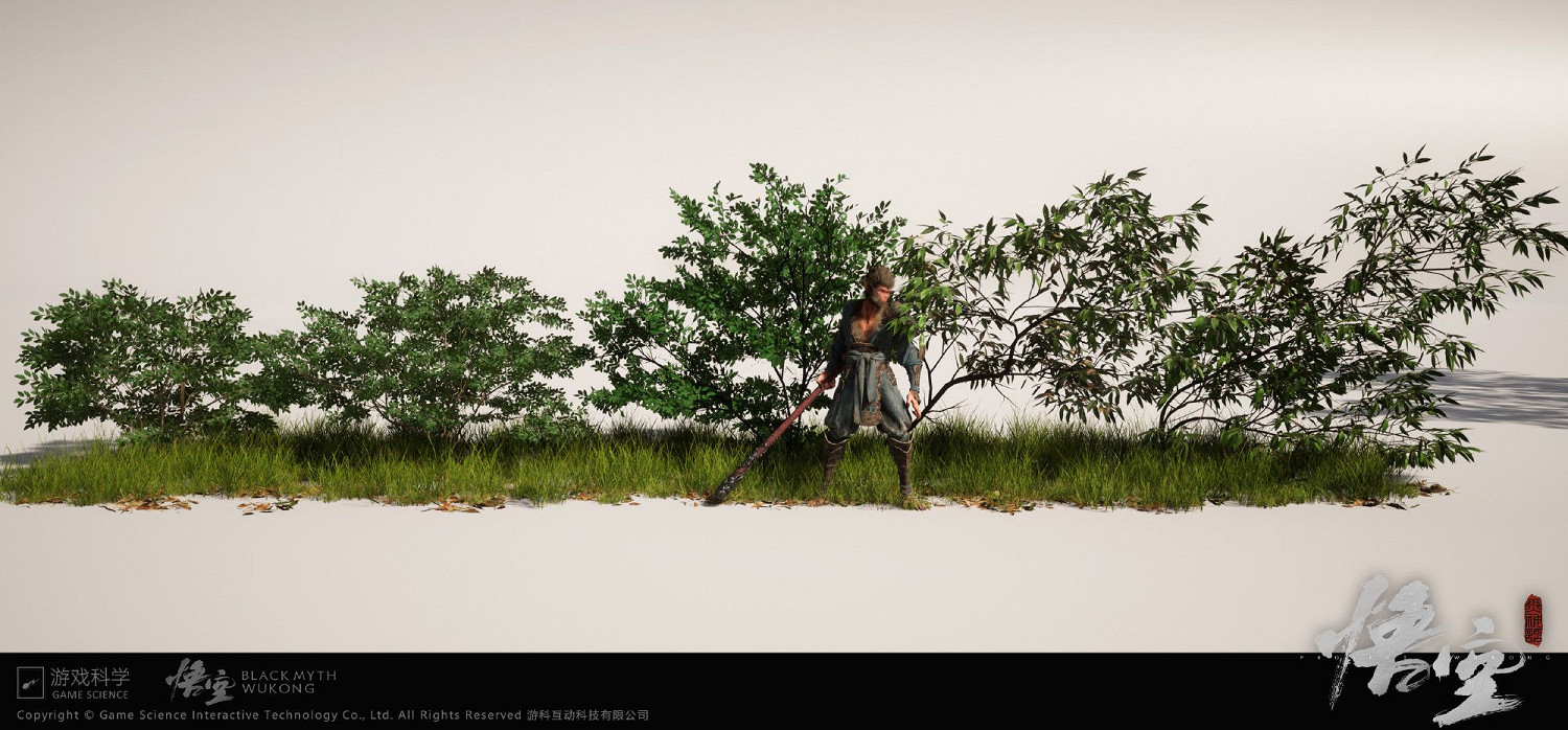 《黑神話：悟空》植被建模公布 氛圍質感令人驚豔！
