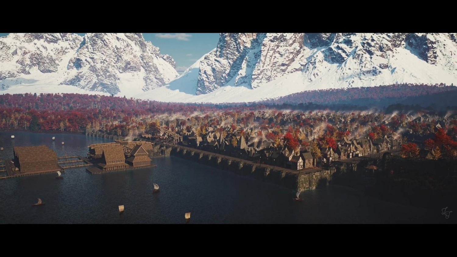 虛幻5重製《上古卷軸5》裂谷城 美得令人難以置信