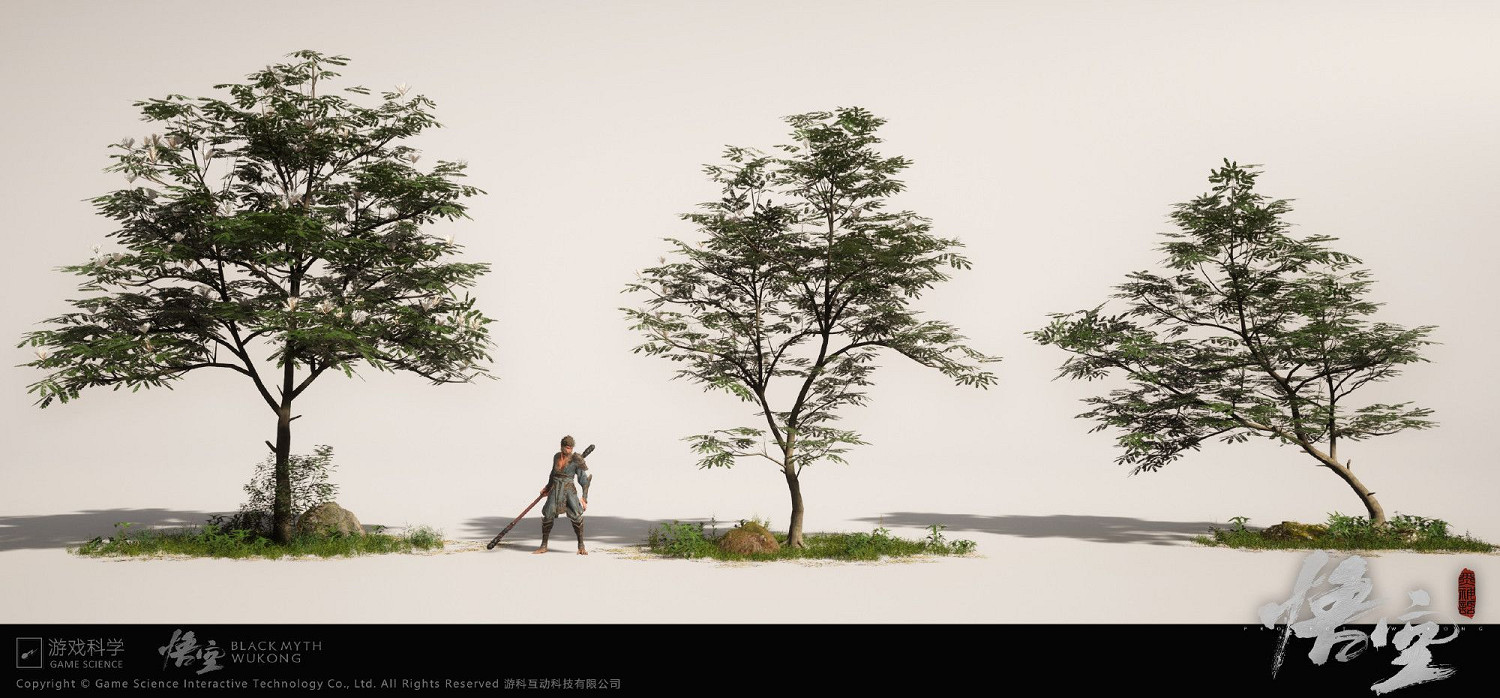 《黑神話：悟空》植被建模公布 氛圍質感令人驚豔！
