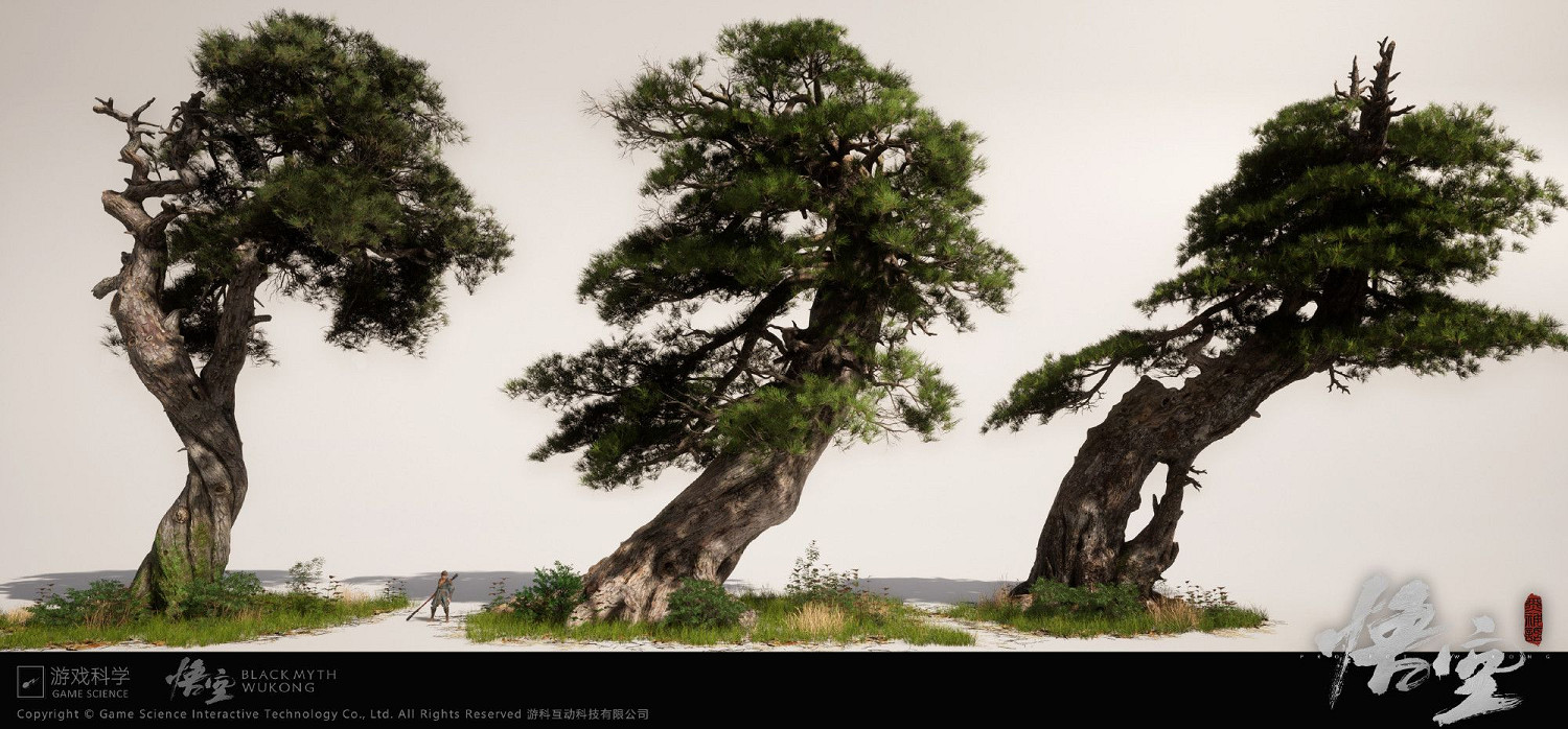 《黑神話：悟空》植被建模公布 氛圍質感令人驚豔！