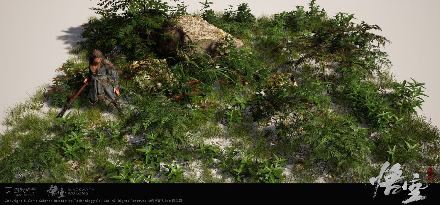 《黑神話：悟空》植被建模公布 氛圍質感令人驚豔！
