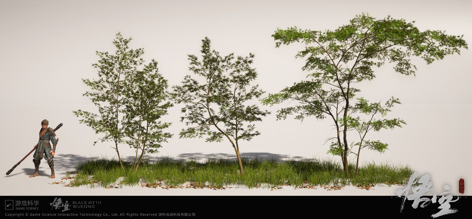 《黑神話：悟空》植被建模公布 氛圍質感令人驚豔！