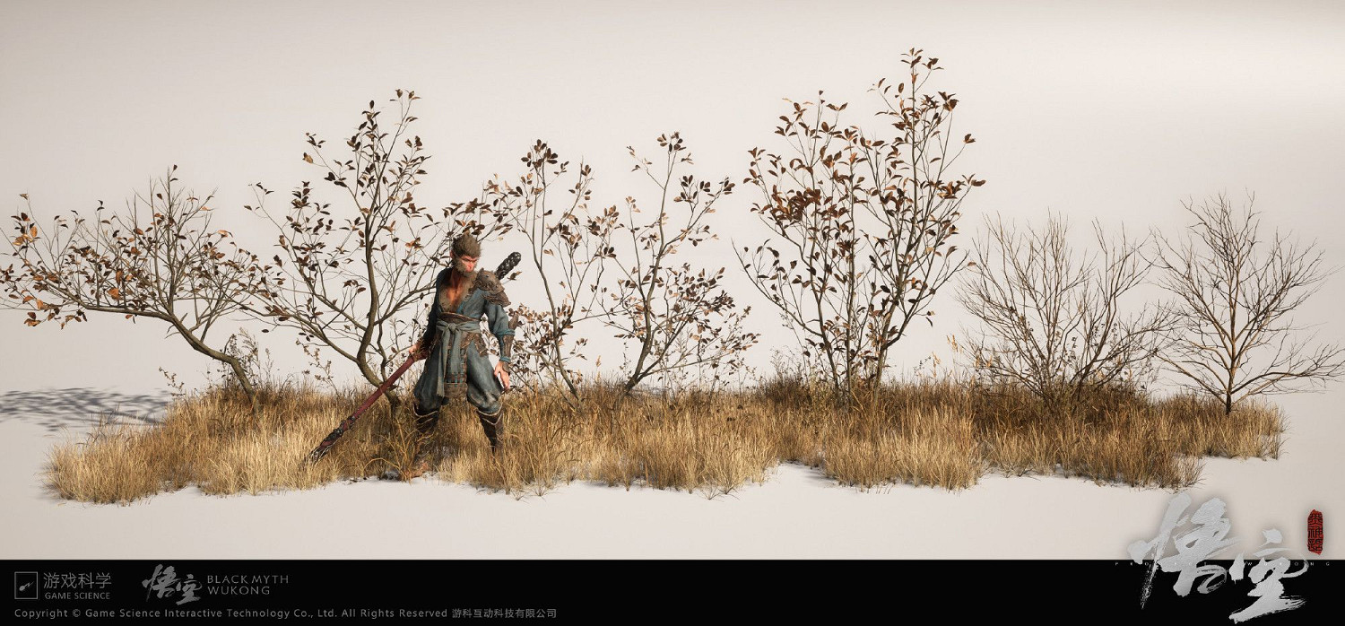 《黑神話：悟空》植被建模公布 氛圍質感令人驚豔！