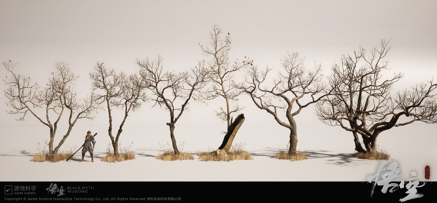 《黑神話：悟空》植被建模公布 氛圍質感令人驚豔！