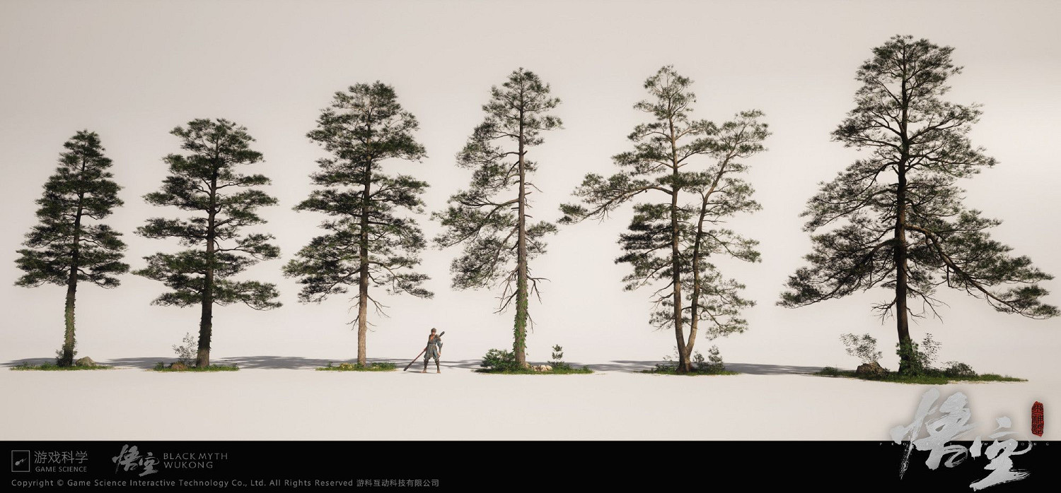 《黑神話：悟空》植被建模公布 氛圍質感令人驚豔！