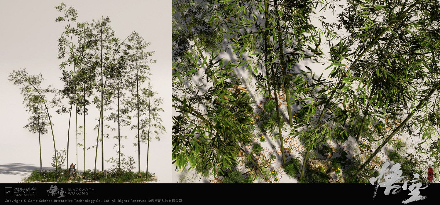 《黑神話：悟空》植被建模公布 氛圍質感令人驚豔！