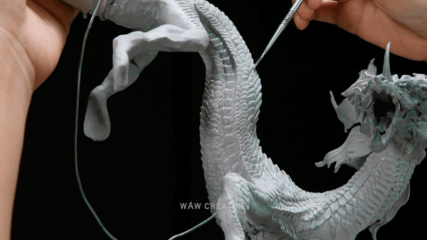 極度精致！大神製作《黑神話》亢金龍之戰實景模型