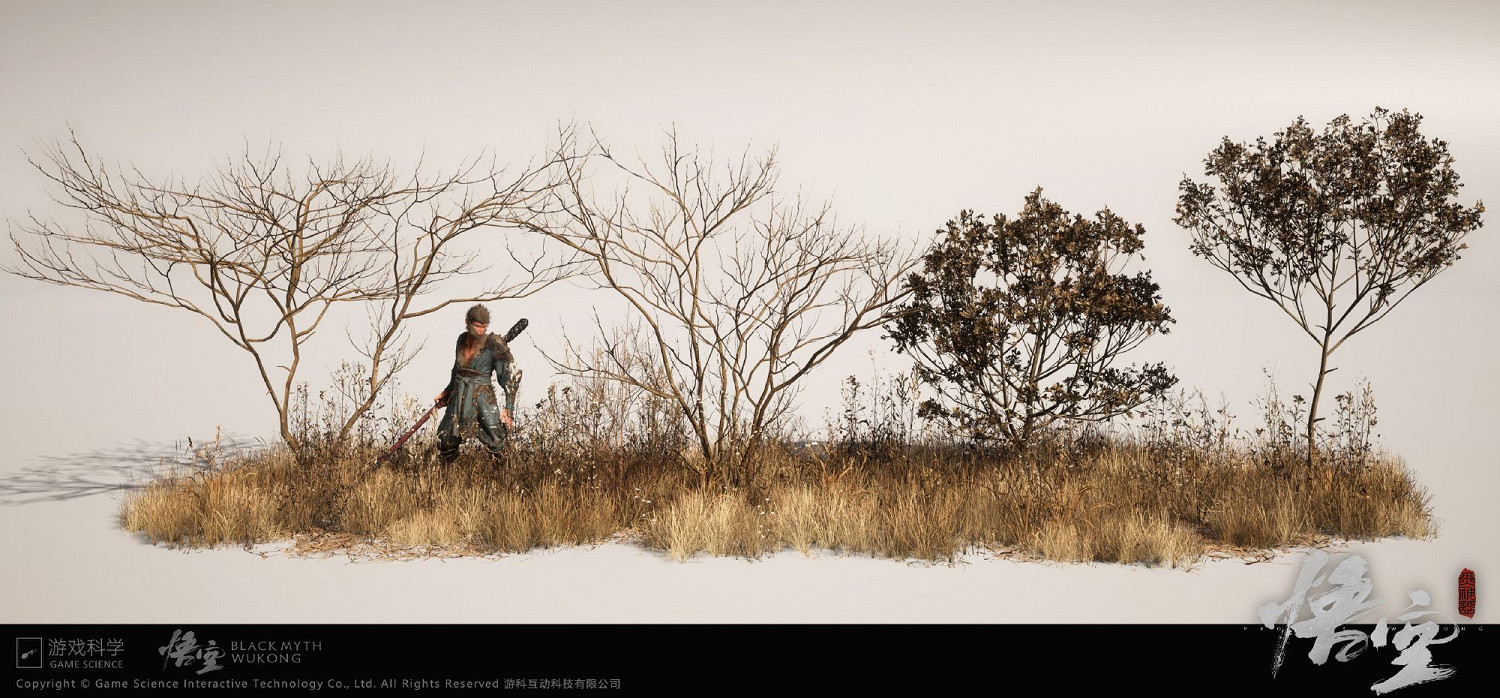《黑神話：悟空》植被建模公布 氛圍質感令人驚豔！