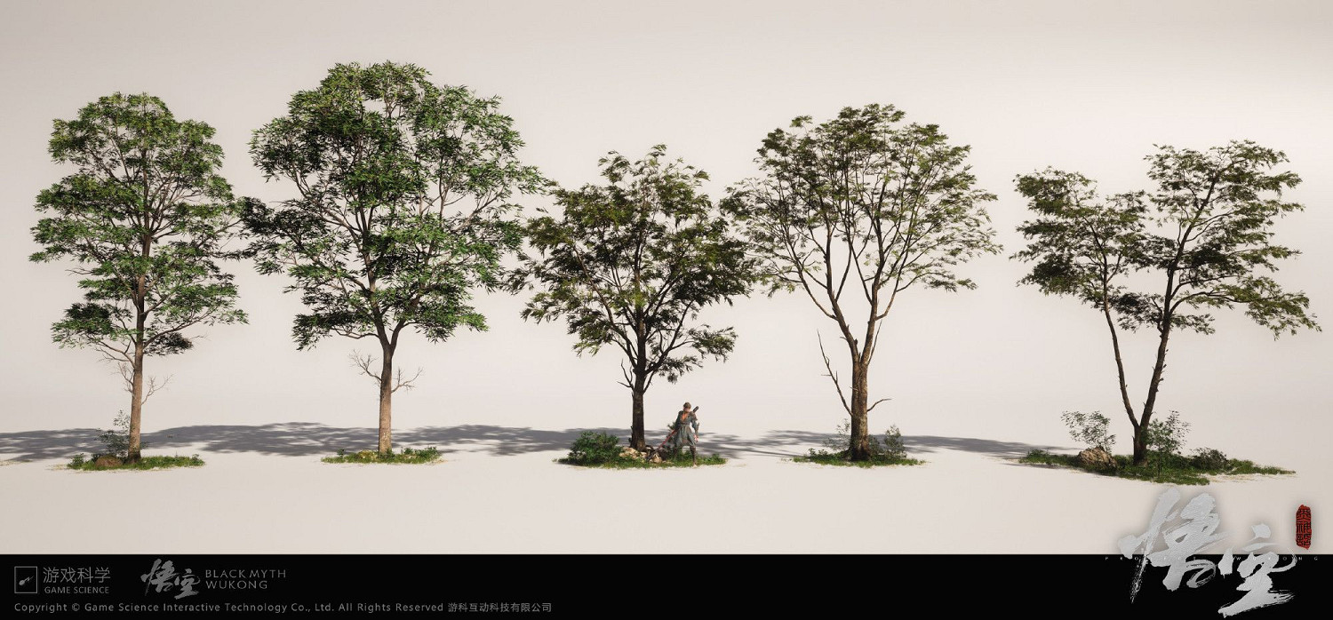 《黑神話：悟空》植被建模公布 氛圍質感令人驚豔！