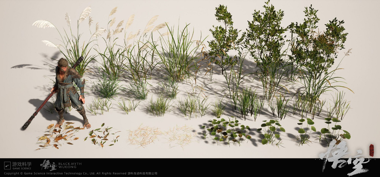 《黑神話：悟空》植被建模公布 氛圍質感令人驚豔！