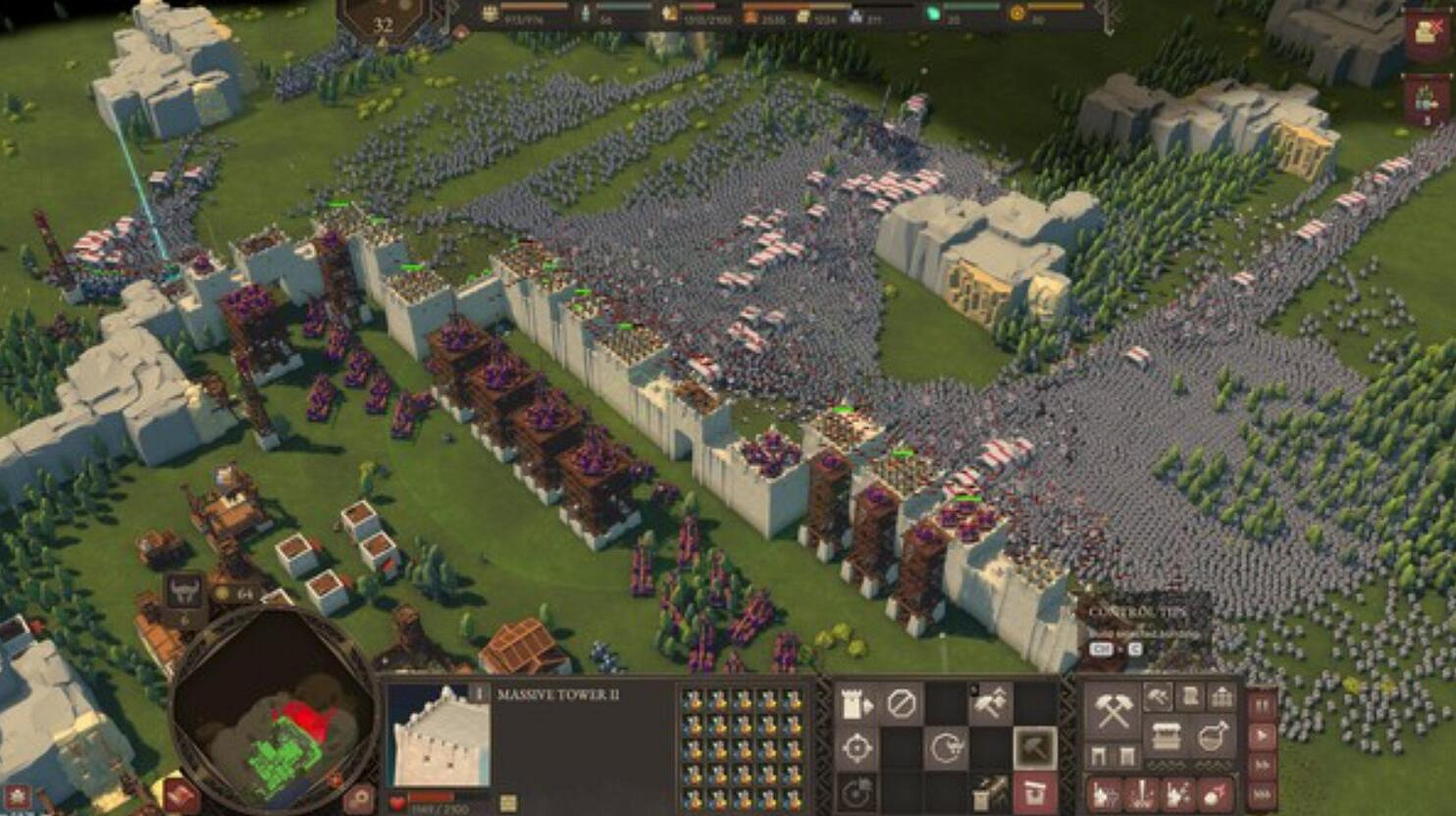 中世紀城堡攻防即時戰鬥遊戲《要戰便戰》登陸Steam