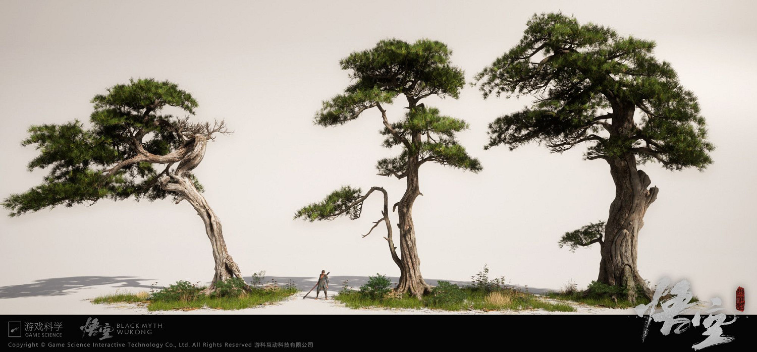《黑神話：悟空》植被建模公布 氛圍質感令人驚豔！