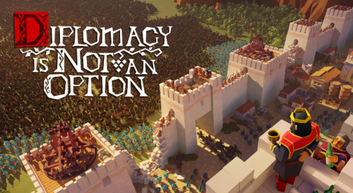 中世紀城堡攻防即時戰鬥遊戲《要戰便戰》登陸Steam