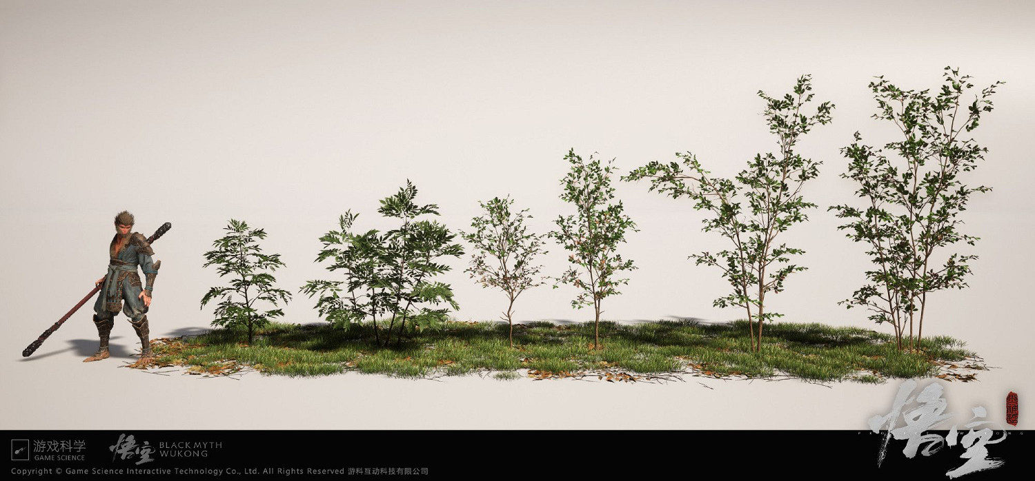 《黑神話：悟空》植被建模公布 氛圍質感令人驚豔！