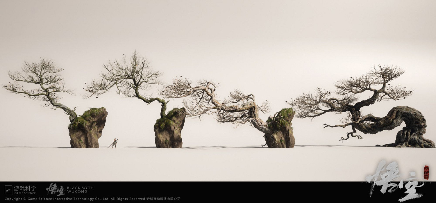 《黑神話：悟空》植被建模公布 氛圍質感令人驚豔！