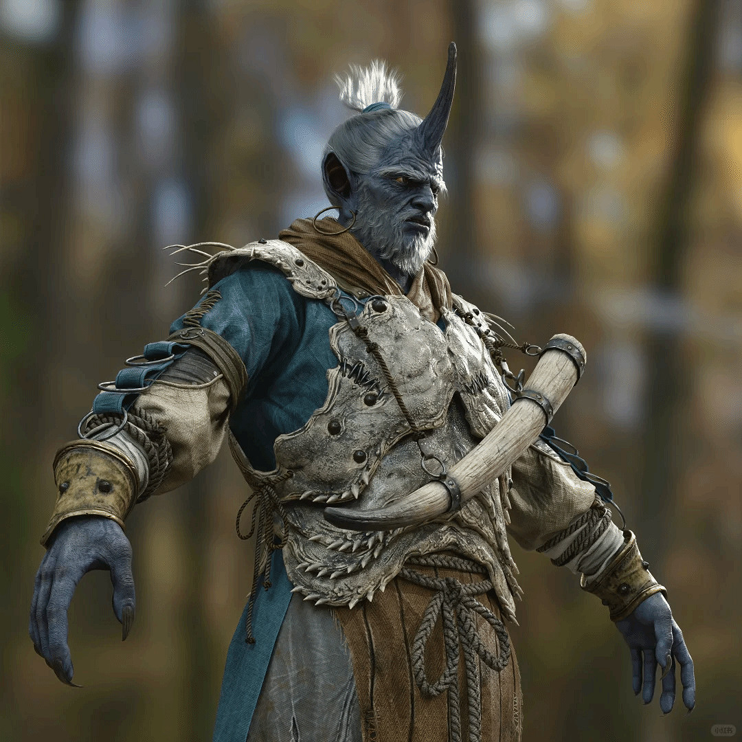 《黑神話：悟空》雷長老建模公布 神情陰鬱可怖！